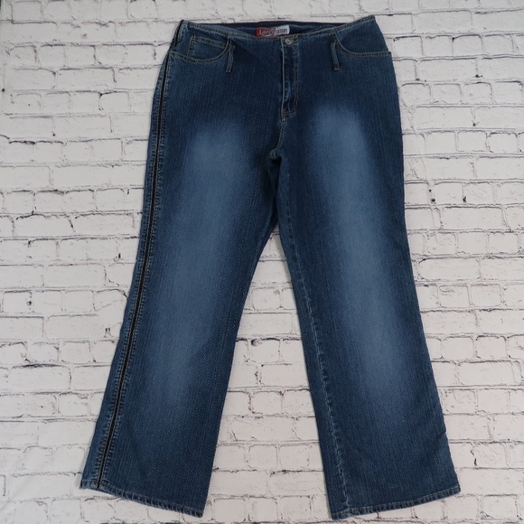 Lazer Jeans Women Size 20 Flare Wide leg - Picture 1 of 13